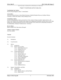 FINAL DRAFT IPCC WGII AR5 Chapter 5 Coordinating Lead Authors