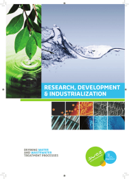 RESEARCH, DEVELOPMENT &amp; INDUSTRIALIZATION DEFINING