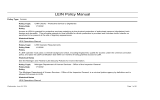 LEIN Policy Manual
