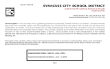 SYRACUSE CITY SCHOOL DISTRICT Health/Nutrition