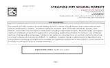 SYRACUSE CITY SCHOOL DISTRICT  Grade07 Unit 03 Hybrid Unit