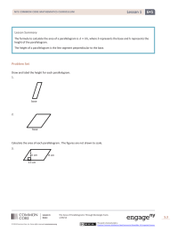 6•5  Lesson 1 Lesson Summary