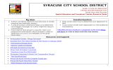 SYRACUSE CITY SCHOOL DISTRICT  Big Ideas Essential Questions