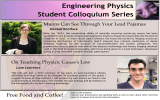Engineering Physics Student Colloquium Series July 15, 2015 4:30-6:00