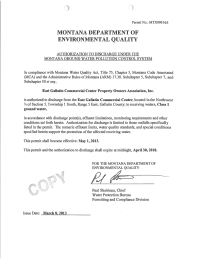 MONTANA DEPARTMENT OF ENVIRONMENTAL LITY QUA ..