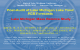 Post-Audit of Lake Michigan Lake Trout PCB Forecasts