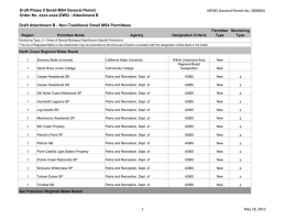 Draft Phase II Small MS4 General Permit NPDES General Permit No. S000004 