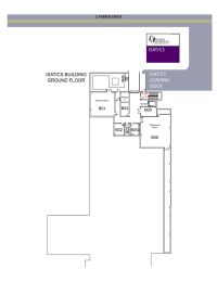 ISAT/CS LOADING DOCK ISAT/CS BUILDING
