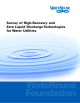 WateReuse Foundation Survey of High-Recovery and Zero Liquid Discharge Technologies
