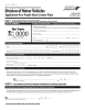 Division of Motor Vehicles Application for a Purple Heart License Plate