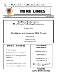 MINE LINES Inside This Issue The Eleventh International