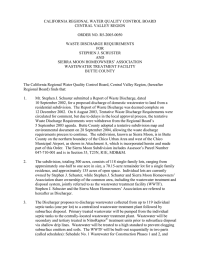 CALIFORNIA REGIONAL WATER QUALITY CONTROL BOARD CENTRAL VALLEY REGION  ORDER NO. R5-2005-0050