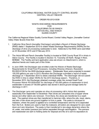 CALIFORNIA REGIONAL WATER QUALITY CONTROL BOARD CENTRAL VALLEY REGION  ORDER R5-2012-0039