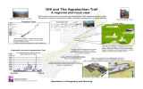 GIS and The Appalachian Trail A regional and local view