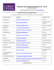 Business and Communications Fair  2015  Company Name Website