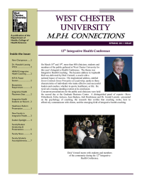 WEST CHESTER UNIVERSITY M.P.H. Connections