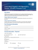 Automated Dispatch and Messaging System (ADaMS) Request Form  Description