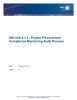 ISO rule 9.1.5 - Project Procurement Compliance Monitoring Audit Process  Date: