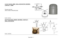 U.S.S.R. NAVAL MINE, SHALLOW-WATER, MOORED, CONTACT, YARM EGYPTIAN NAVAL MINES, MOORED, CONTACT,