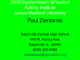 Paul Zientarski 2005Virginia Health &amp;Physical Activity Institute James Madison University