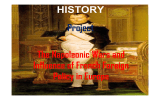 HISTORY Project The Napoleonic Wars and Influence of French Foreign