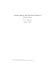 Thermodynamics and Statistical Mechanics 2 Lecture notes Dr. O. Krichevsky August 14, 2007