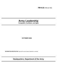 Army Leadership FM 6-22  Headquarters, Department of the Army