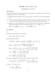 Ex7041: FDT for RLC circuit