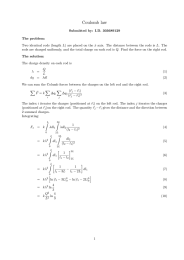 Coulomb law