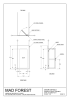 TOP VIEW 2X2 STEEL FRAMES HINGE UPSTAGE 12MM PLYWOOD PANEL