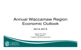 Annual Waccamaw Region Economic Outlook 2014-2015 March 19, 2014