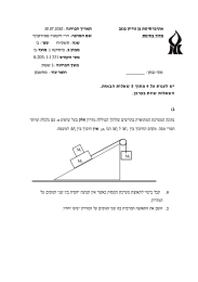 בגנב ןוירוג ןב תטיסרבינוא  הניחבה ךיראת תוניחב רודמ