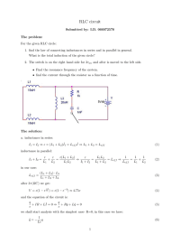 RLC circuit