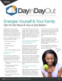 Day Energize Yourself &amp; Your Family