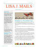 LISA J. MAILS Registration Summer Newsletter