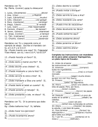 Mandatos con Tú 23. ¿Debo decirte la verdad? Sí, _________________.