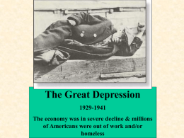 The Great Depression