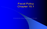 Fiscal Policy Chapter 15.1