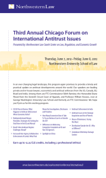 Third Annual Chicago Forum on International Antitrust Issues