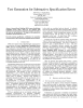 Test Generation for Subtractive Specification Errors