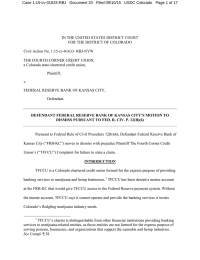 Case 1:15-cv-01633-RBJ   Document 20   Filed 09/10/15 ... IN THE UNITED STATES DISTRICT COURT