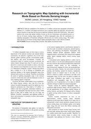 Research on Topographic Map Updating with Incremental