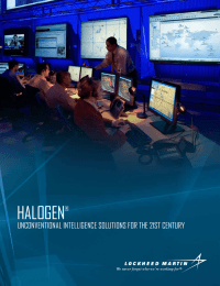 HALOGEN UNCONVENTIONAL INTELLIGENCE SOLUTIONS FOR THE 21ST CENTURY ®