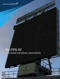 AN/FPS-117 LONG-RANGE AIR SURVEILLANCE RADARS