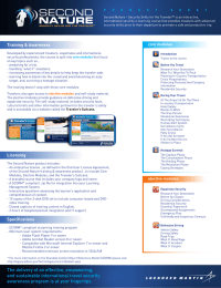 Second Nature – Security Skills for the Traveler™ is an... international security e-learning course that provides travelers with advanced P R