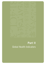 Part II Global Health Indicators