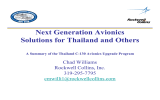 Next Generation Avionics Solutions for Thailand and Others Chad Williams Rockwell Collins, Inc.