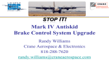 Mark IV Antiskid Brake Control System Upgrade Randy Williams Crane Aerospace &amp; Electronics