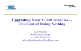 Upgrading Your C-130 Avionics… The Cost of Doing Nothing Les Worley Rockwell Collins