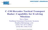 C-130 Hercules Tactical Transport Radar: Capability for Evolving Missions
